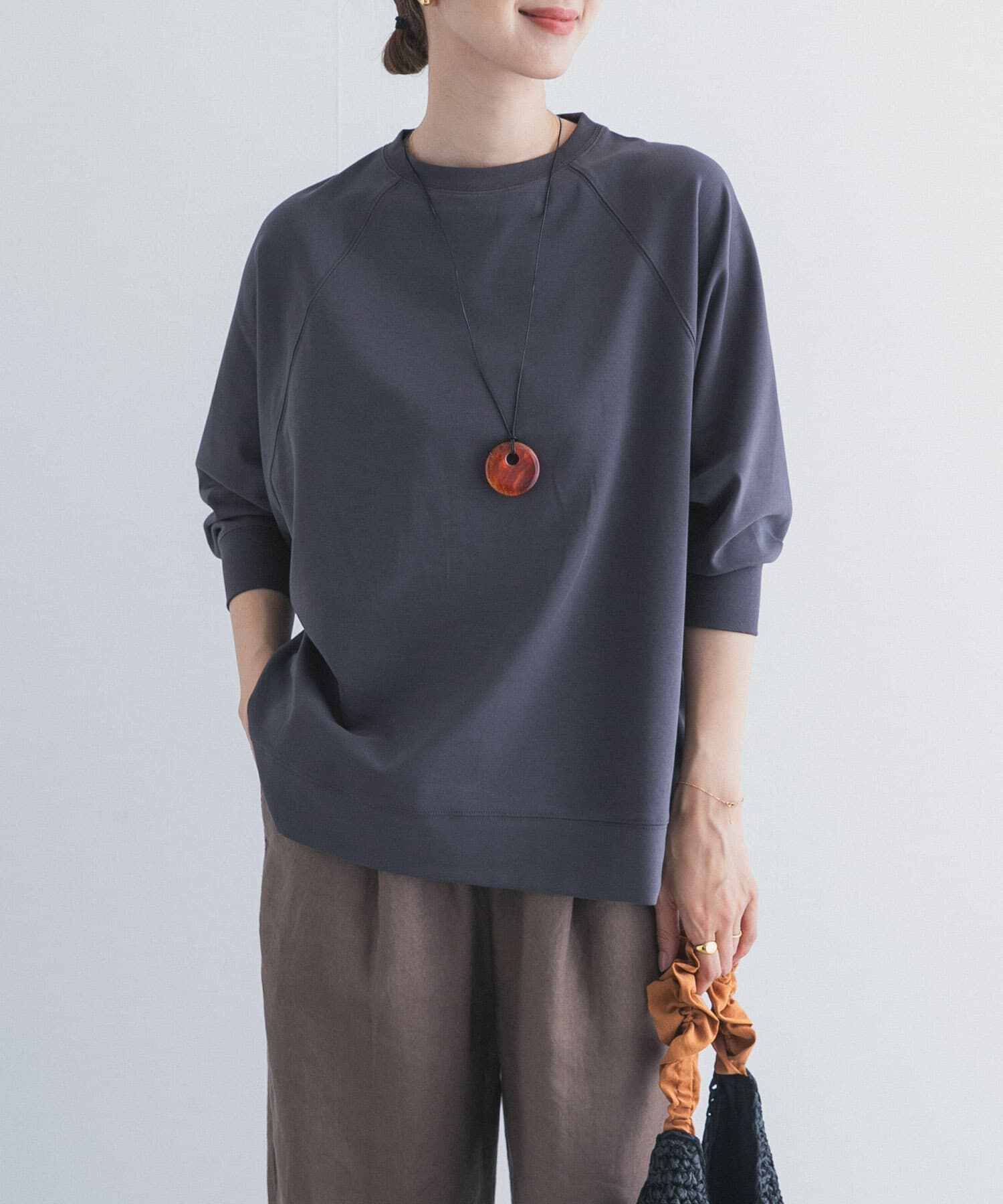 URBAN RESEARCH DOORS「オーバーサイズドルマンプルオーバー」|Tシャツ・カットソー|