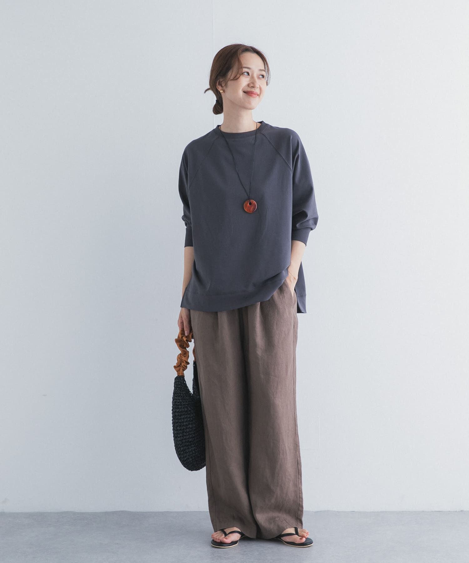 URBAN RESEARCH DOORS「オーバーサイズドルマンプルオーバー」|Tシャツ・カットソー|