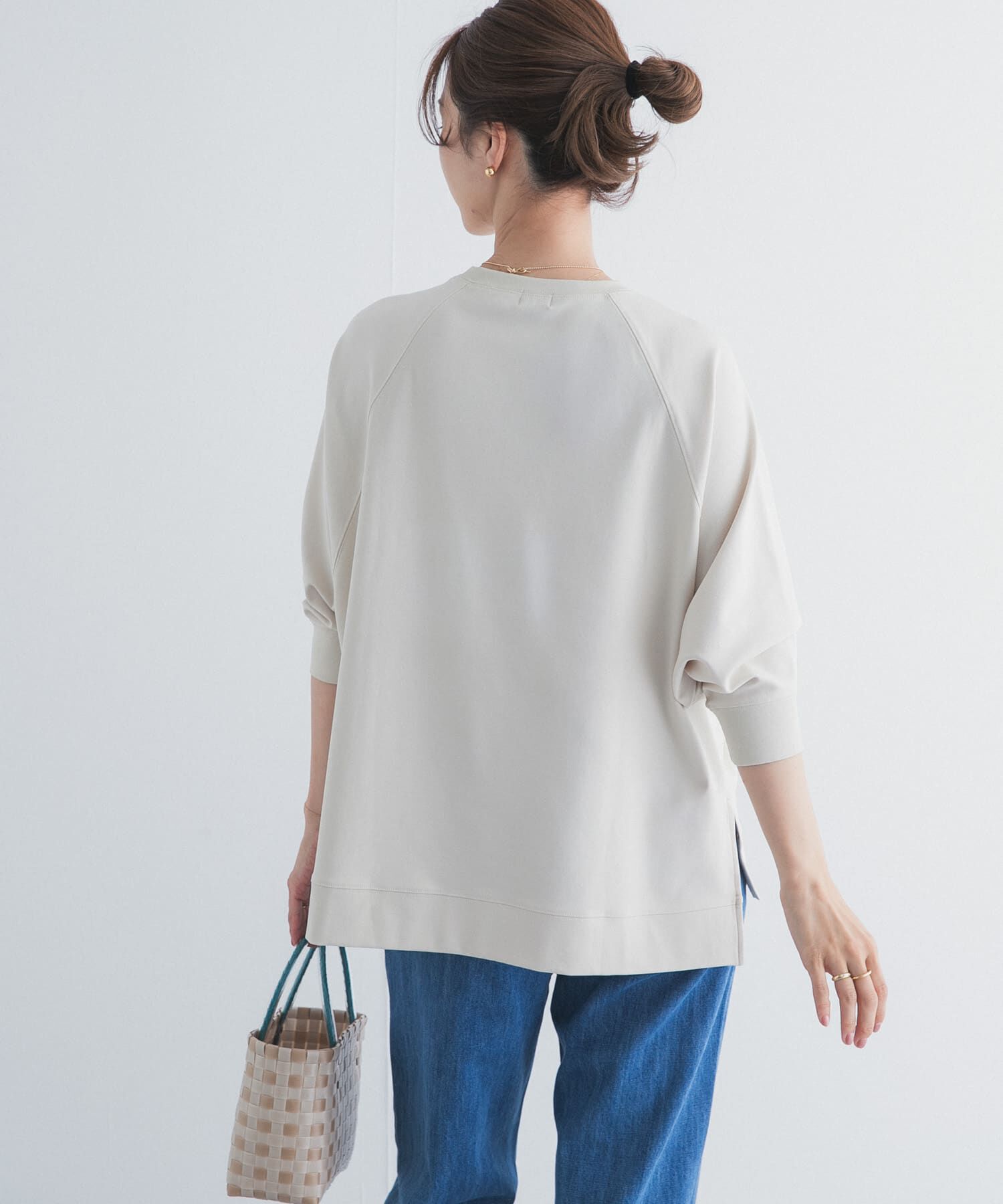 URBAN RESEARCH DOORS「オーバーサイズドルマンプルオーバー」|Tシャツ・カットソー|