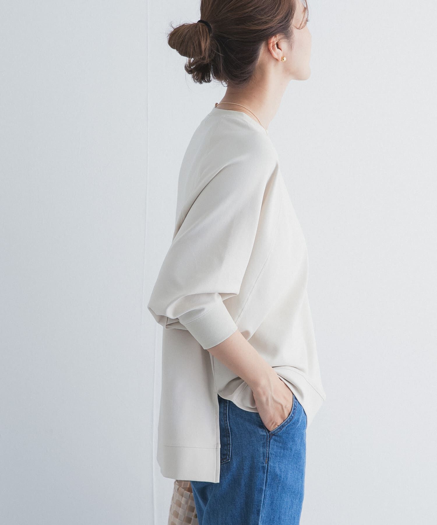 URBAN RESEARCH DOORS「オーバーサイズドルマンプルオーバー」|Tシャツ・カットソー|