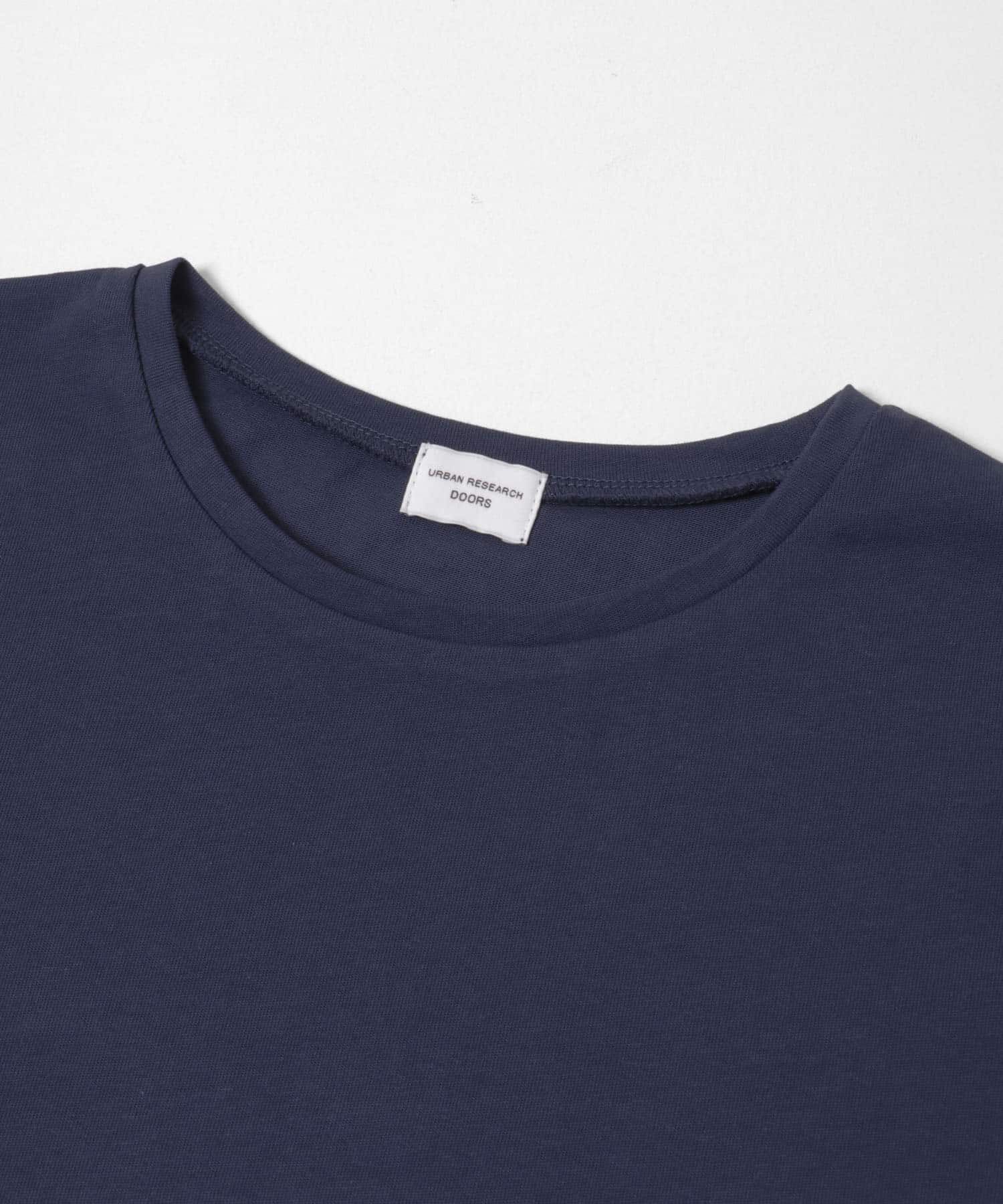 URBAN RESEARCH DOORS「レーススリーブTシャツ」|Tシャツ・カットソー|