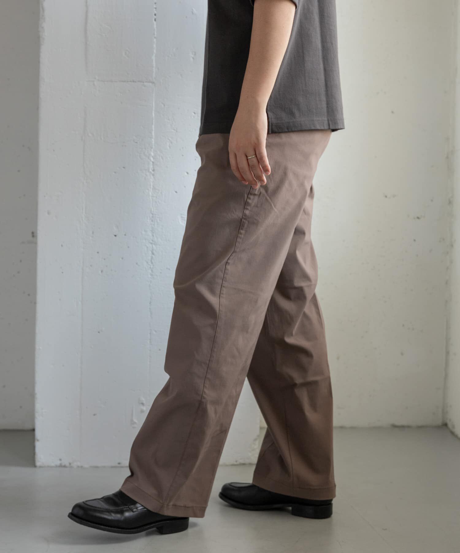 URBAN RESEARCH DOORS「FORK&SPOON　スーパーストレッチワンタックトラウザー」|その他|