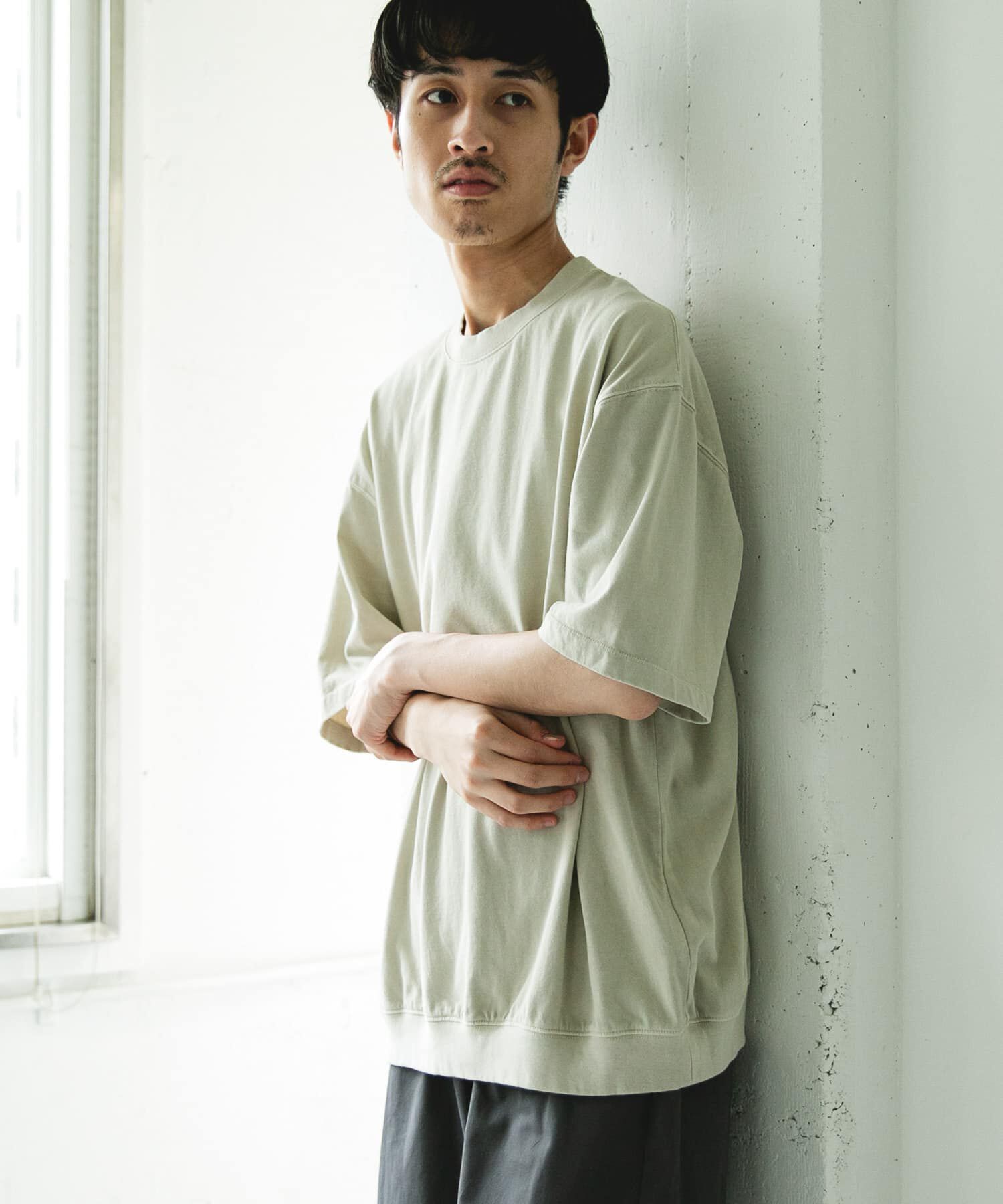 URBAN RESEARCH DOORS「Grow Organic スウェットTシャツ」|Tシャツ・カットソー|