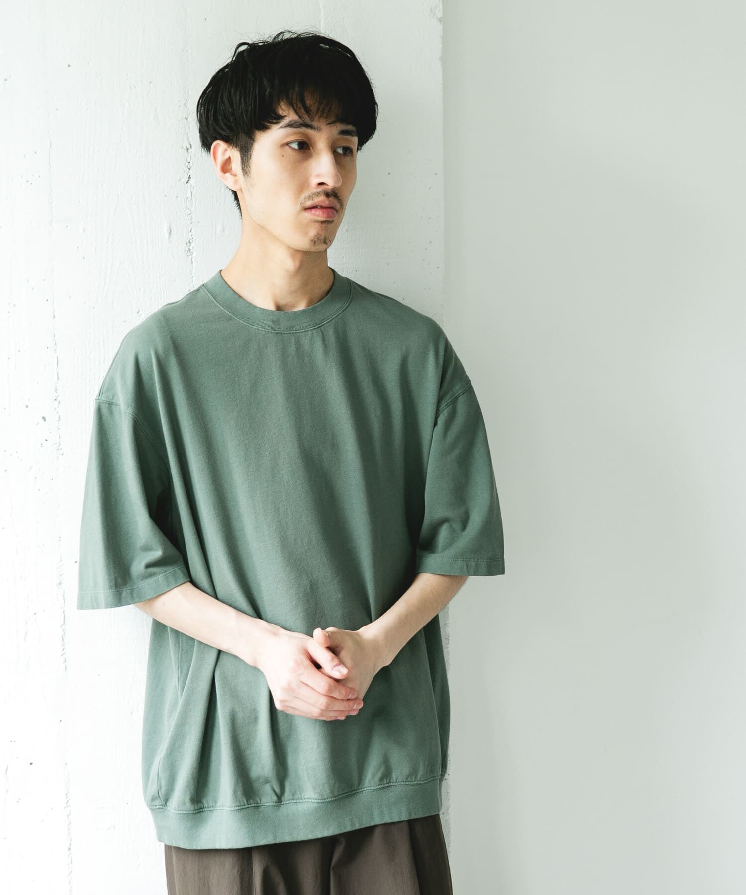 URBAN RESEARCH DOORS「Grow Organic スウェットTシャツ」|Tシャツ・カットソー|