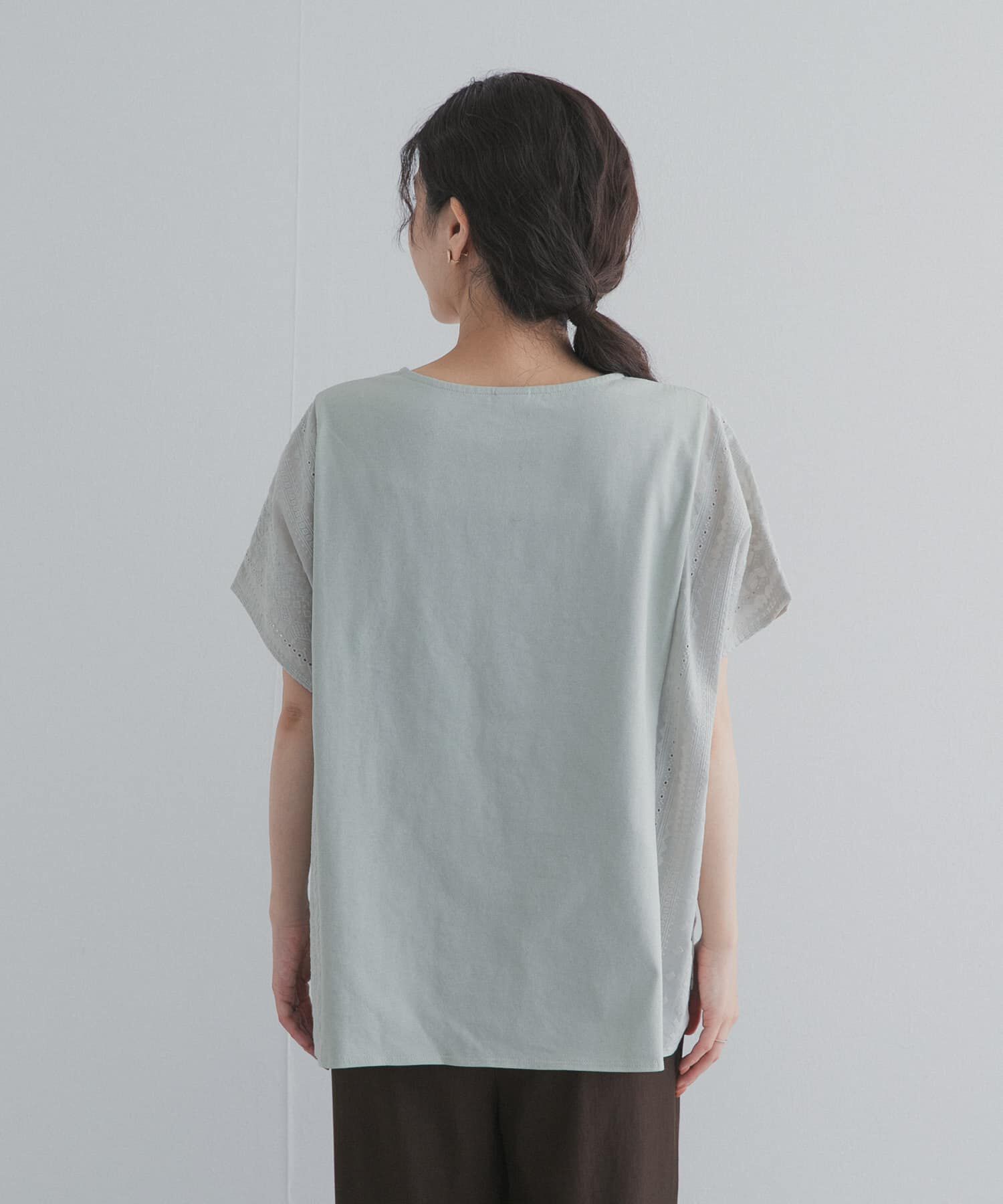 URBAN RESEARCH DOORS「サイドレース刺繍切替プルオーバー」|その他|