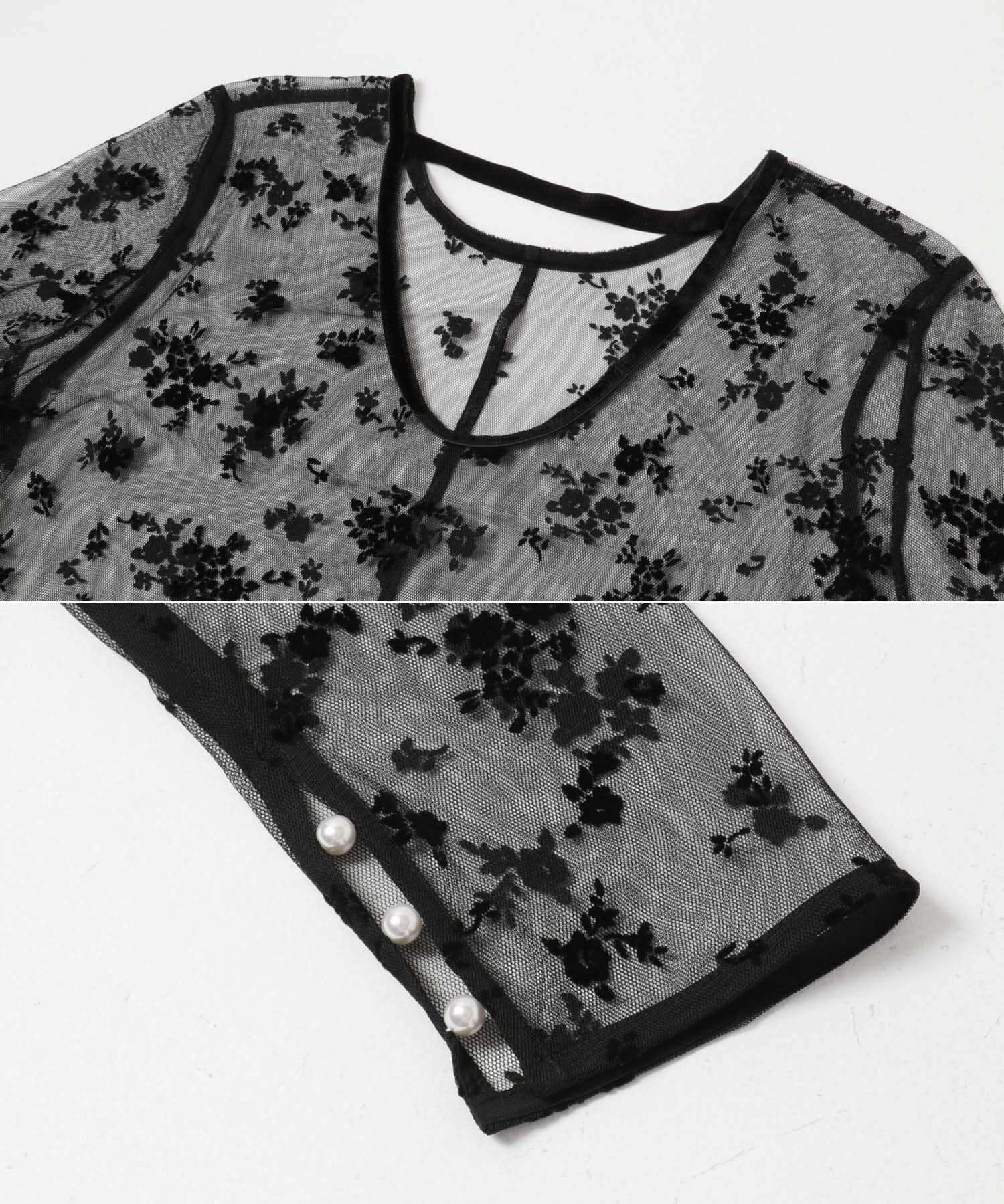 URBAN RESEARCH ROSSO「kaene　フロッキーサテン2WAYドレス」|ワンピース|