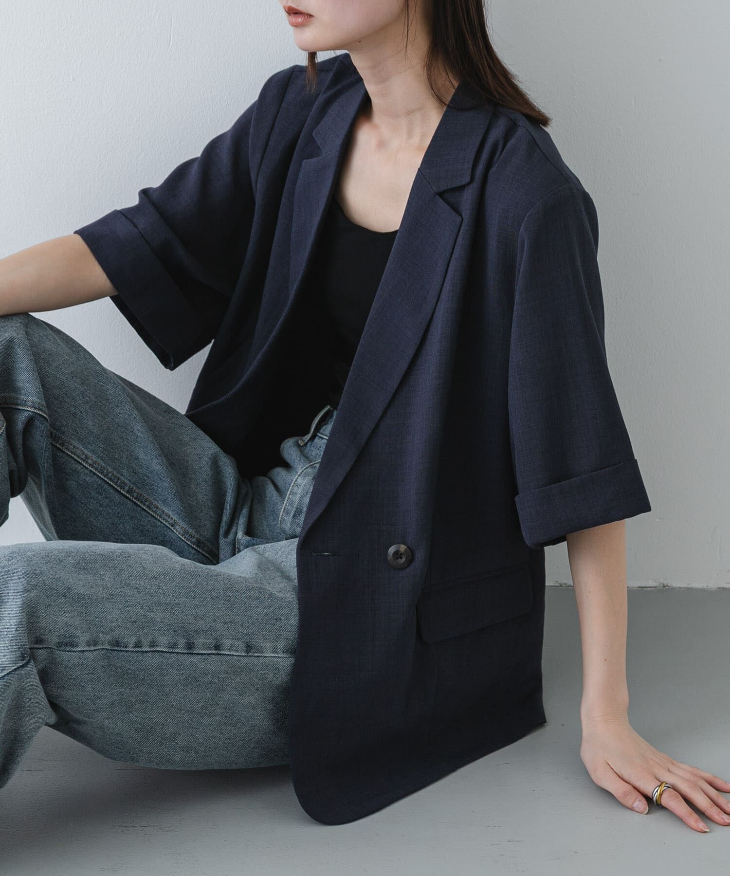 SENSE OF PLACE by URBAN RESEARCH「『一部WEB限定カラー』『UR TECH DRYLUXE』リネンライクジャケット」|その他|