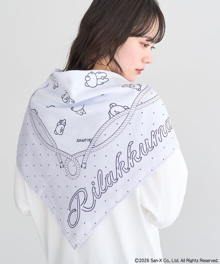 earth music&ecology「リラックマ&times;earth アソートドットスカーフ」|その他|