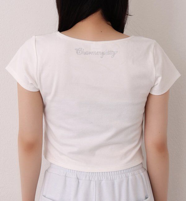  「【チャーミーキティ】ラインストーンTee」|その他|