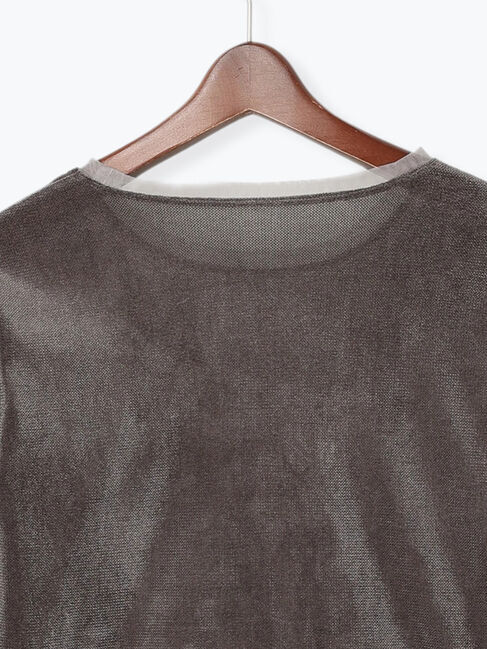 Te chichi「フロッキーチュールトップス」|Tシャツ・カットソー|