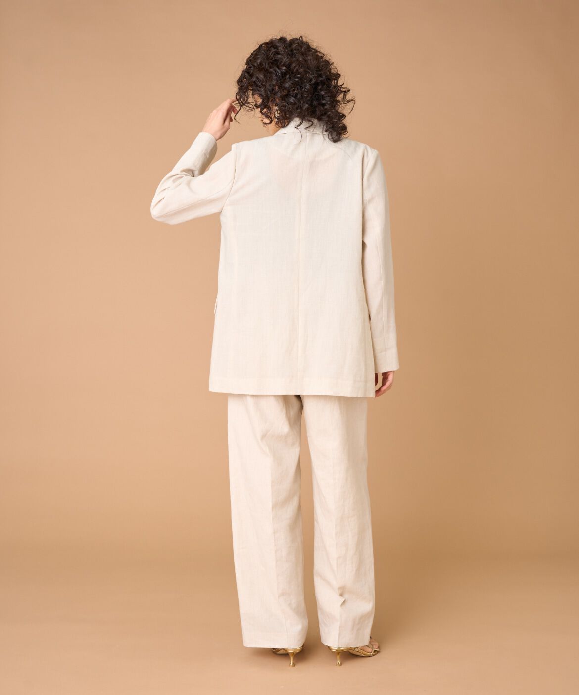 la veille by SUPERIOR CLOSET「《大きいサイズ》タックワイドパンツ」|その他|