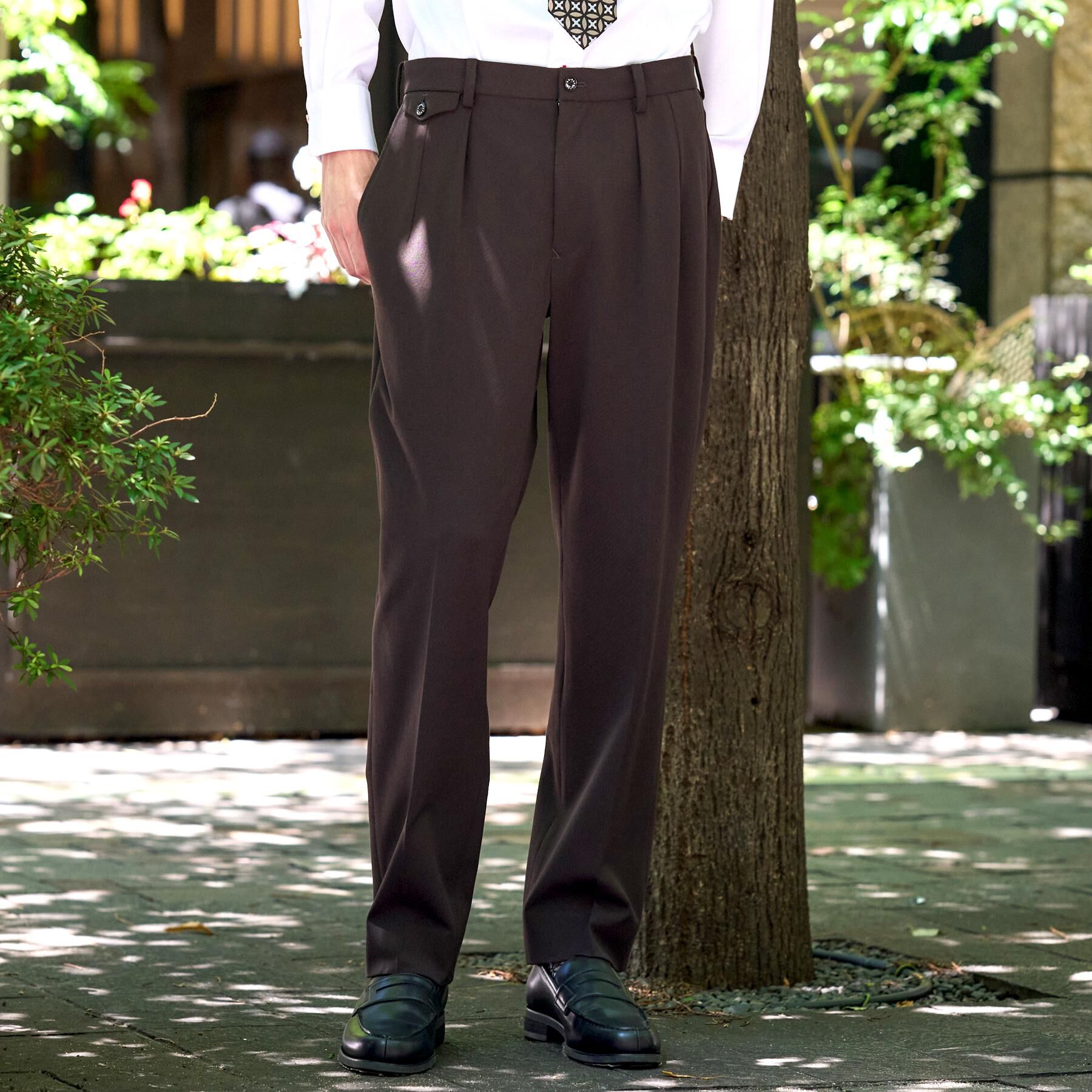 DRESSTERIOR「【温度調節機能/セットアップ可】コンフォータブル テーパードパンツ」|その他|