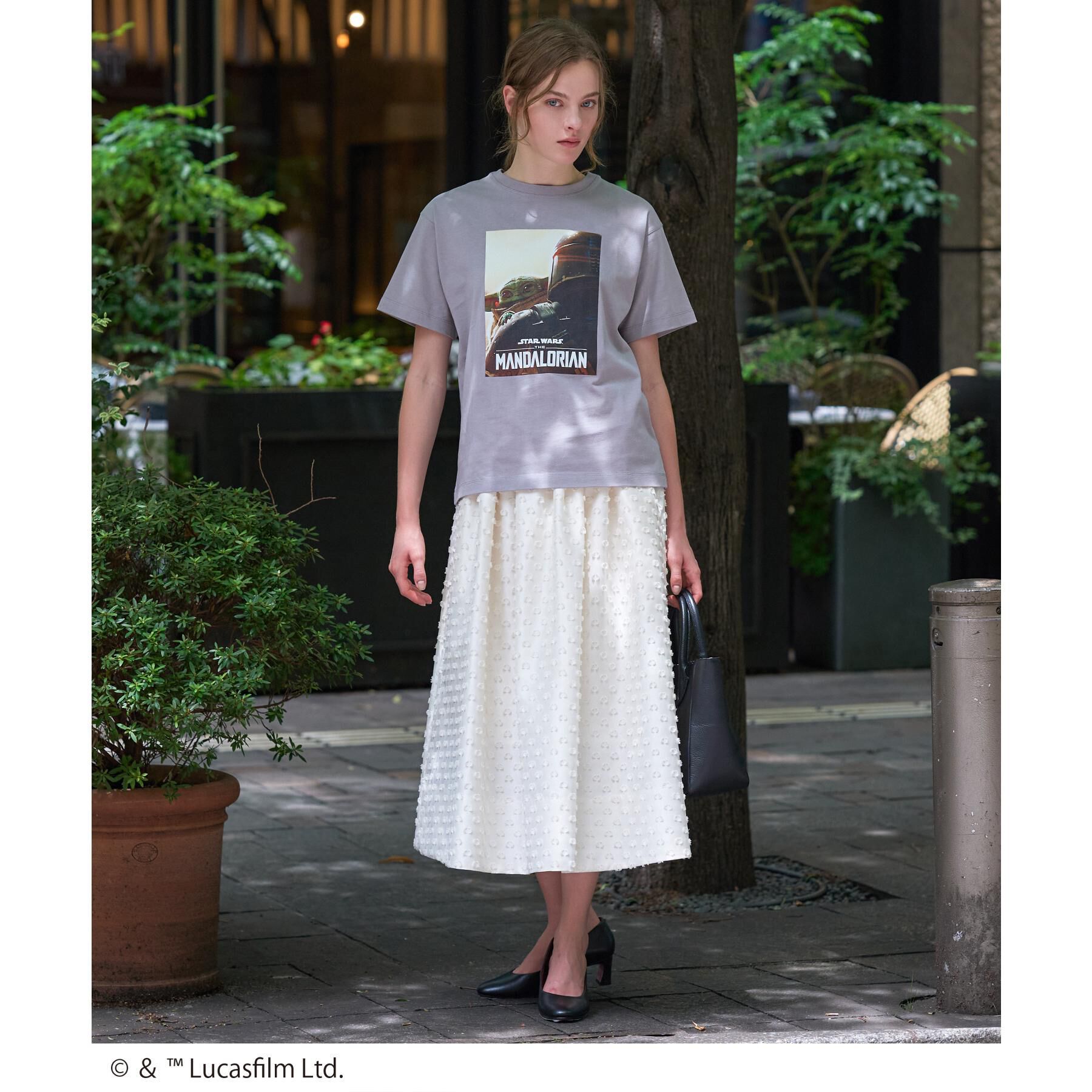 DRESSTERIOR「【接触冷感】STAR WARS マンダロリアン フォトTシャツ」|Tシャツ・カットソー|