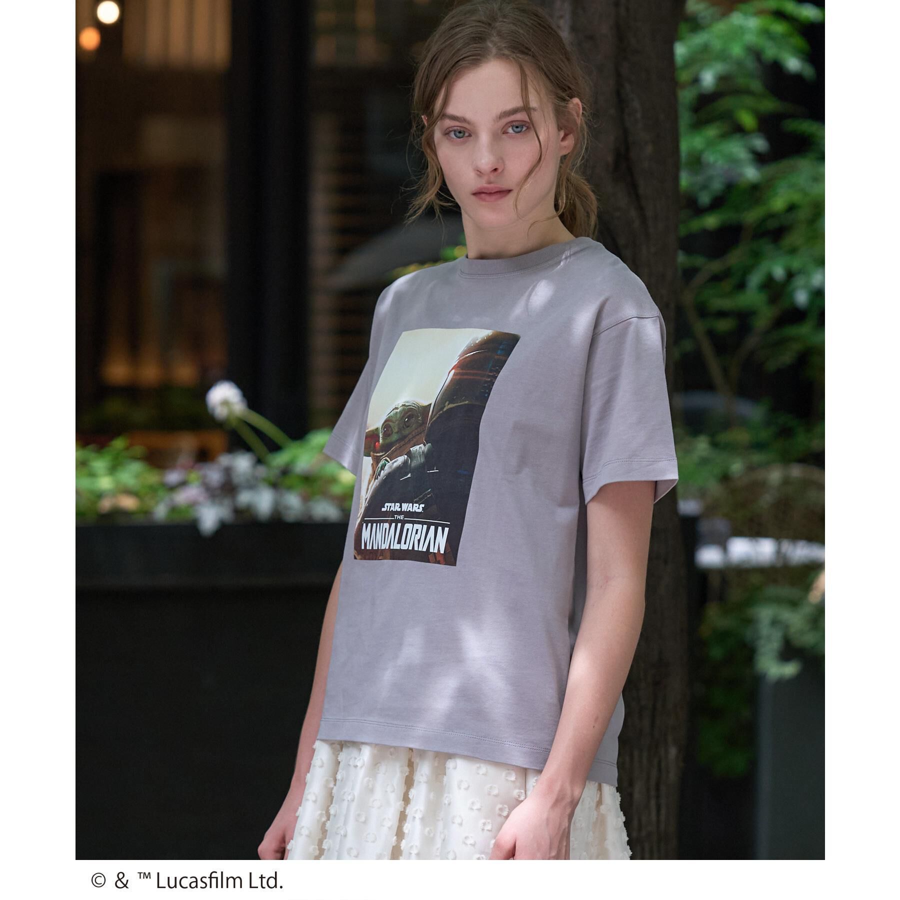 DRESSTERIOR「【接触冷感】STAR WARS マンダロリアン フォトTシャツ」|Tシャツ・カットソー|