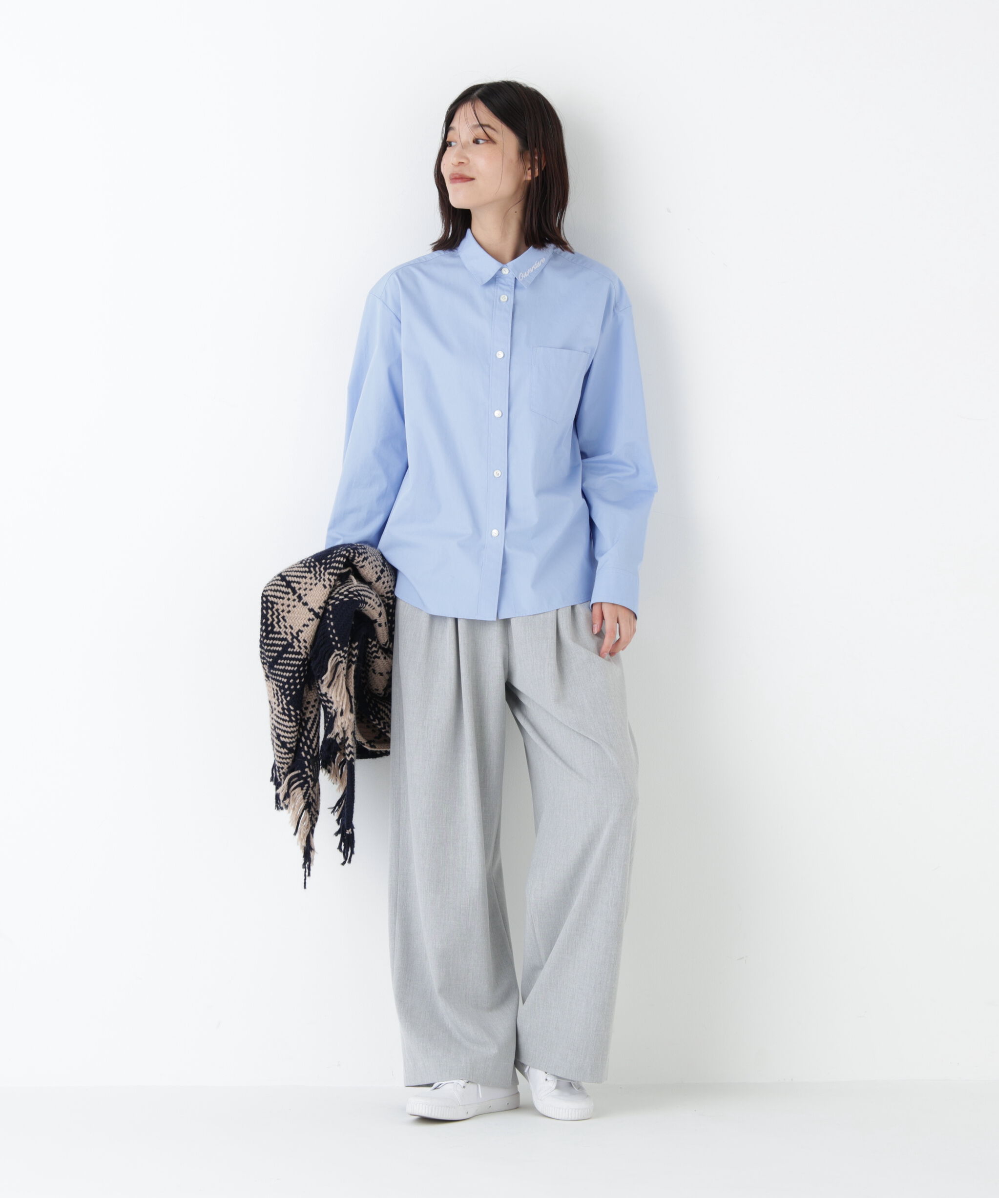  「裏起毛ワイドパンツ」|その他|