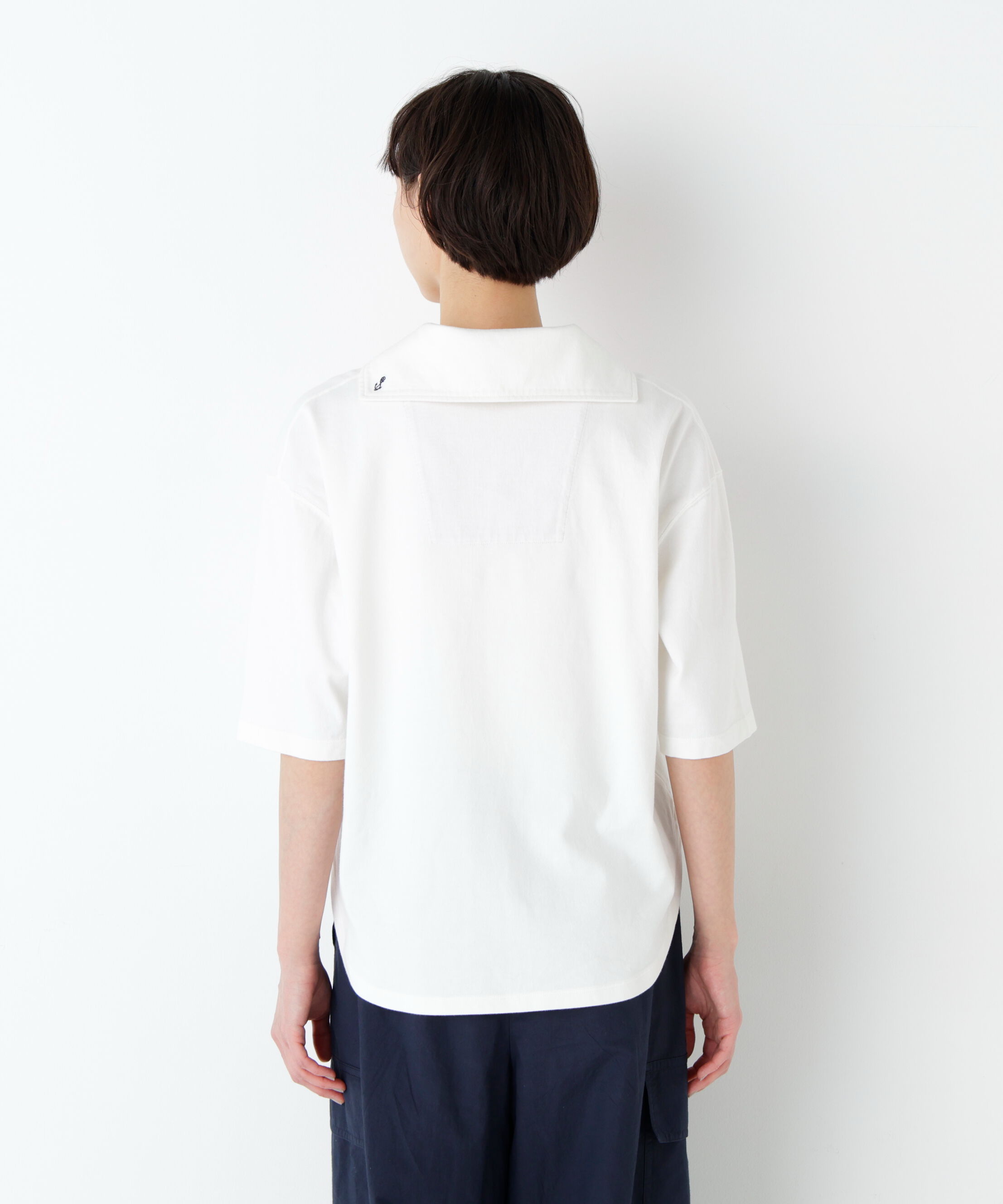  「≪ＮＡＴＩＣコラボ≫セーラーカットソープルオーバー」|Tシャツ・カットソー|