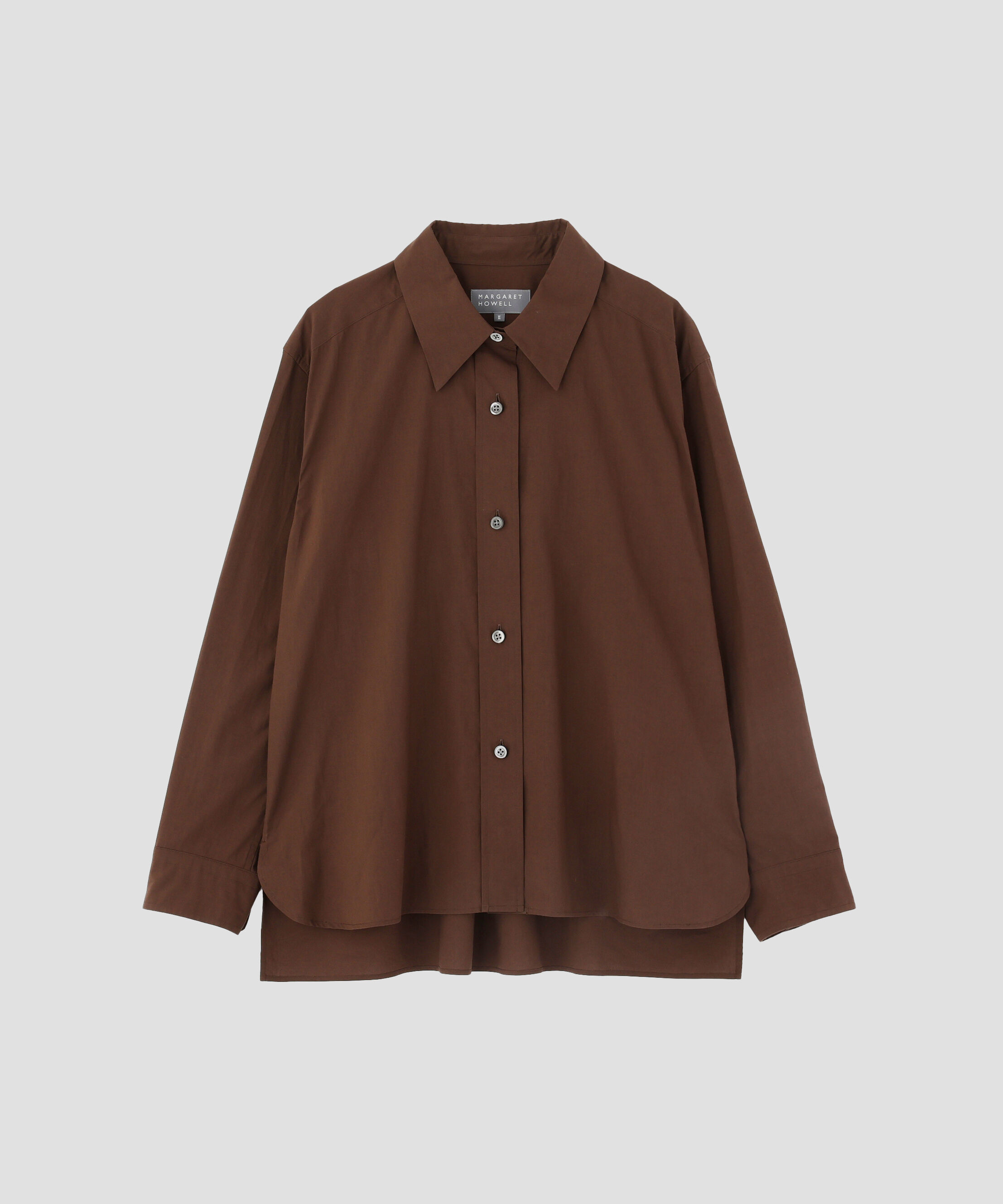  「FINE COUNT COTTON POPLIN SHIRT」|シャツ・ブラウス|