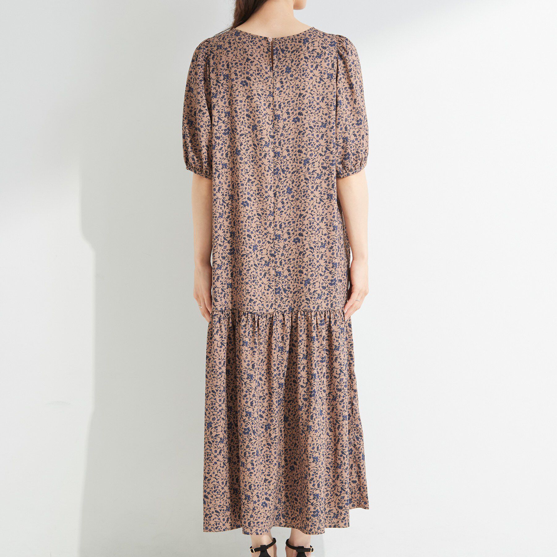 SHOO･LA･RUE「花柄ティアードワンピース」|ワンピース|