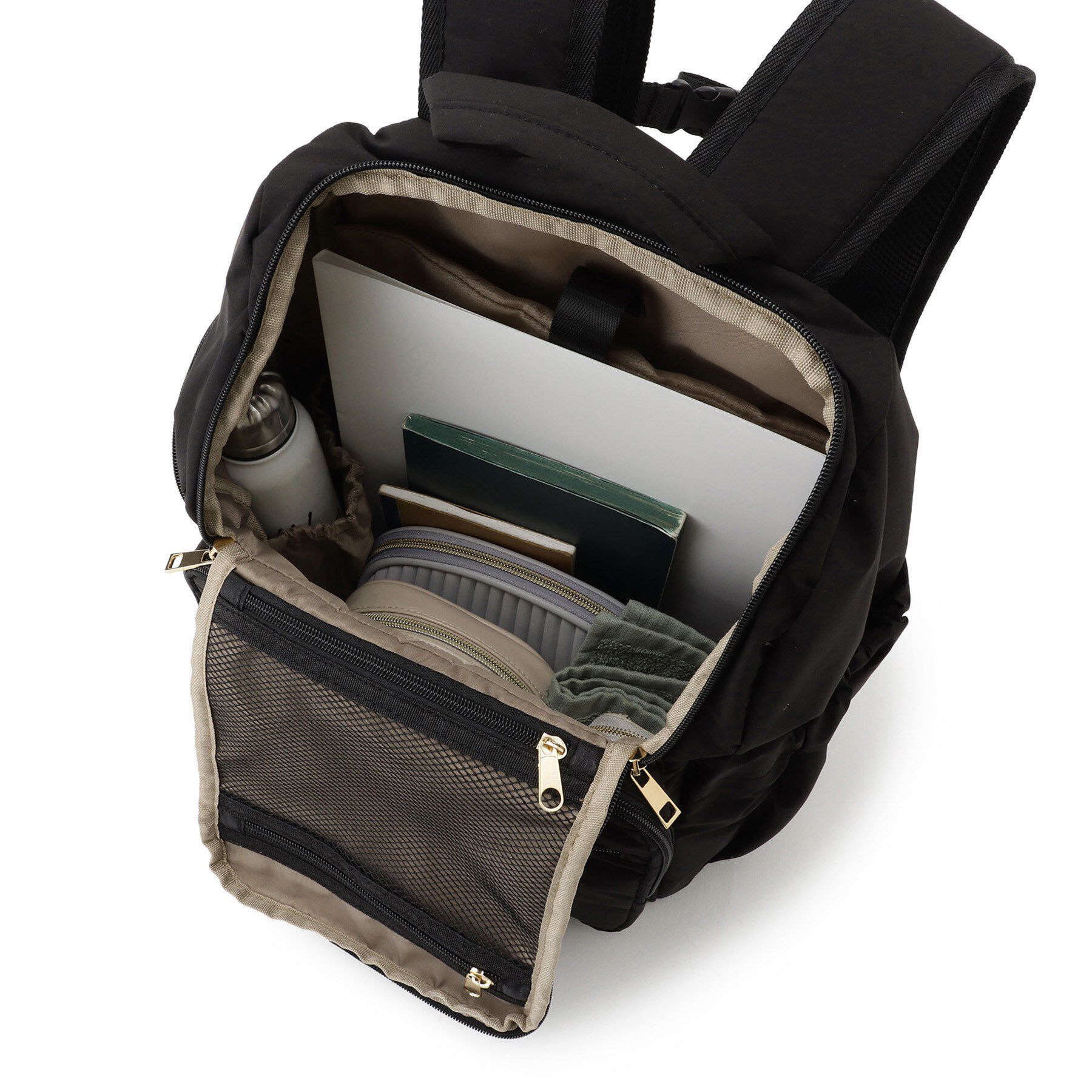 ITS&rsquo;DEMO「【撥水】軽量多機能リュック」|リュック|