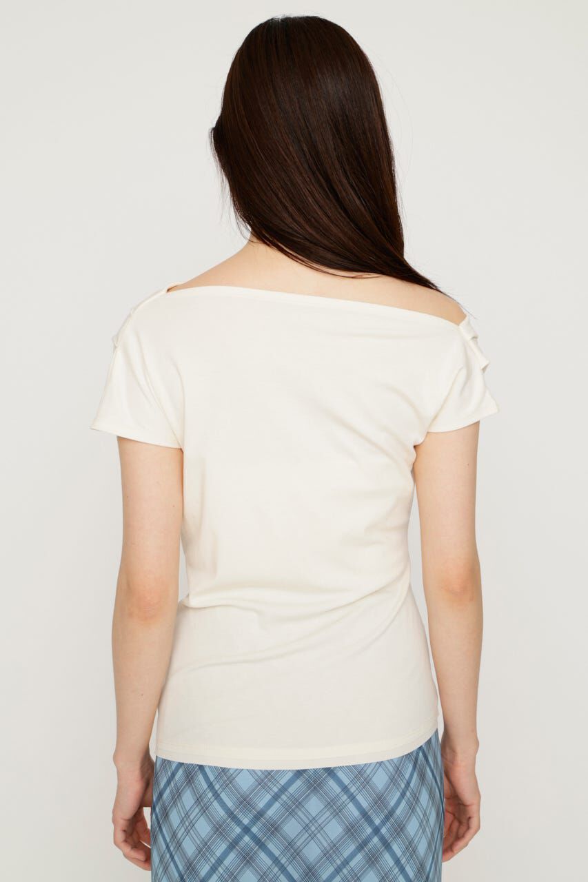 SLY「ONE SHOULDER CUT トップス」|Tシャツ・カットソー|