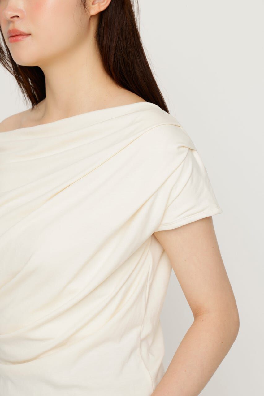 SLY「ONE SHOULDER CUT トップス」|Tシャツ・カットソー|