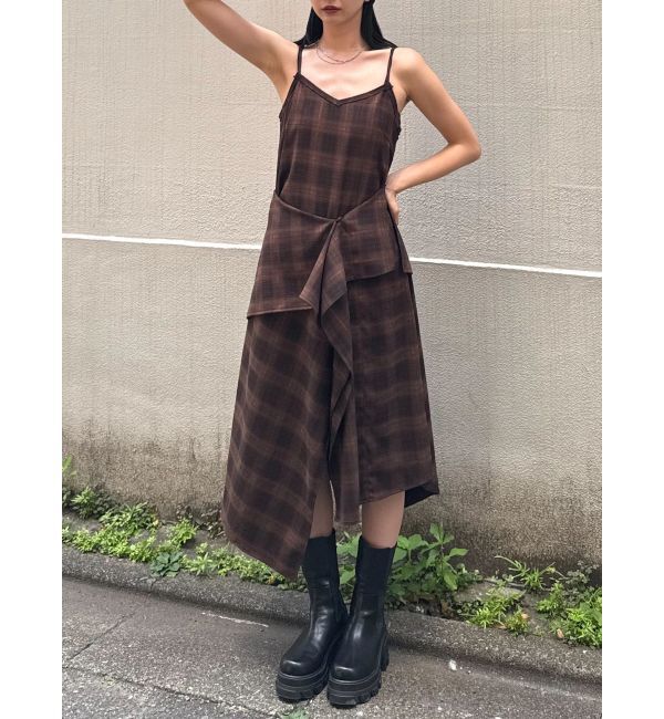 EMODA「スリットフリルマキシワンピース」|ワンピース|