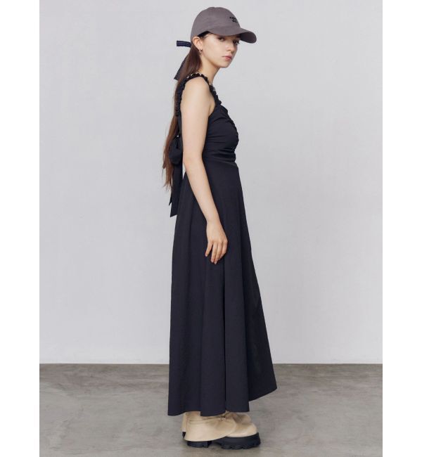 EMODA「バックオープンリボンマキシワンピース」|ワンピース|