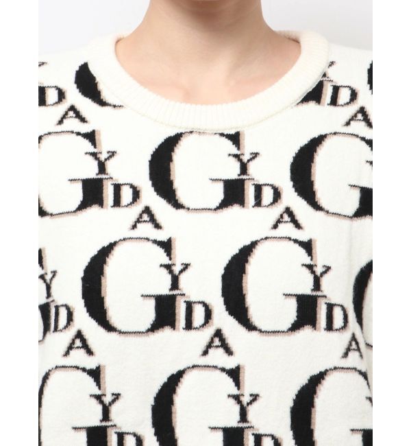 GYDA「GYDA PATTERN ニットトップス」|ニット・セーター|