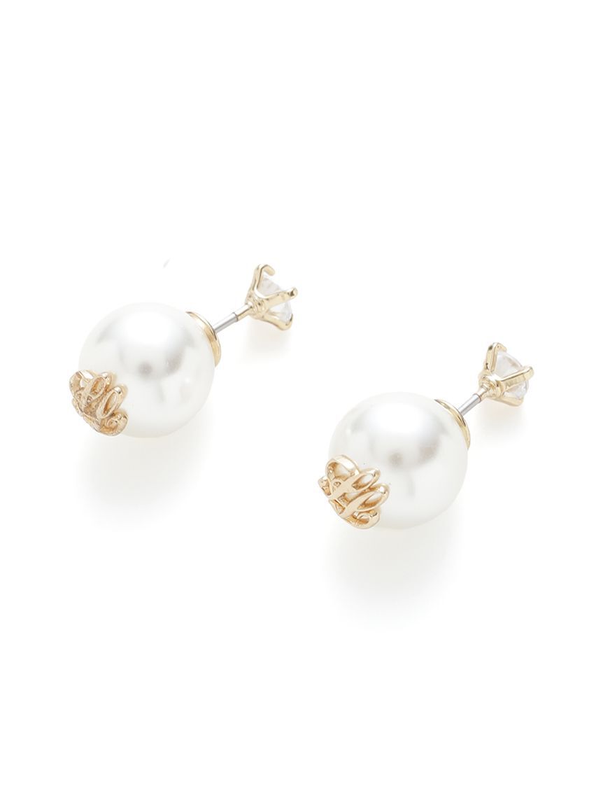 SNIDEL「パールビーズバリエピアス」|ピアス|