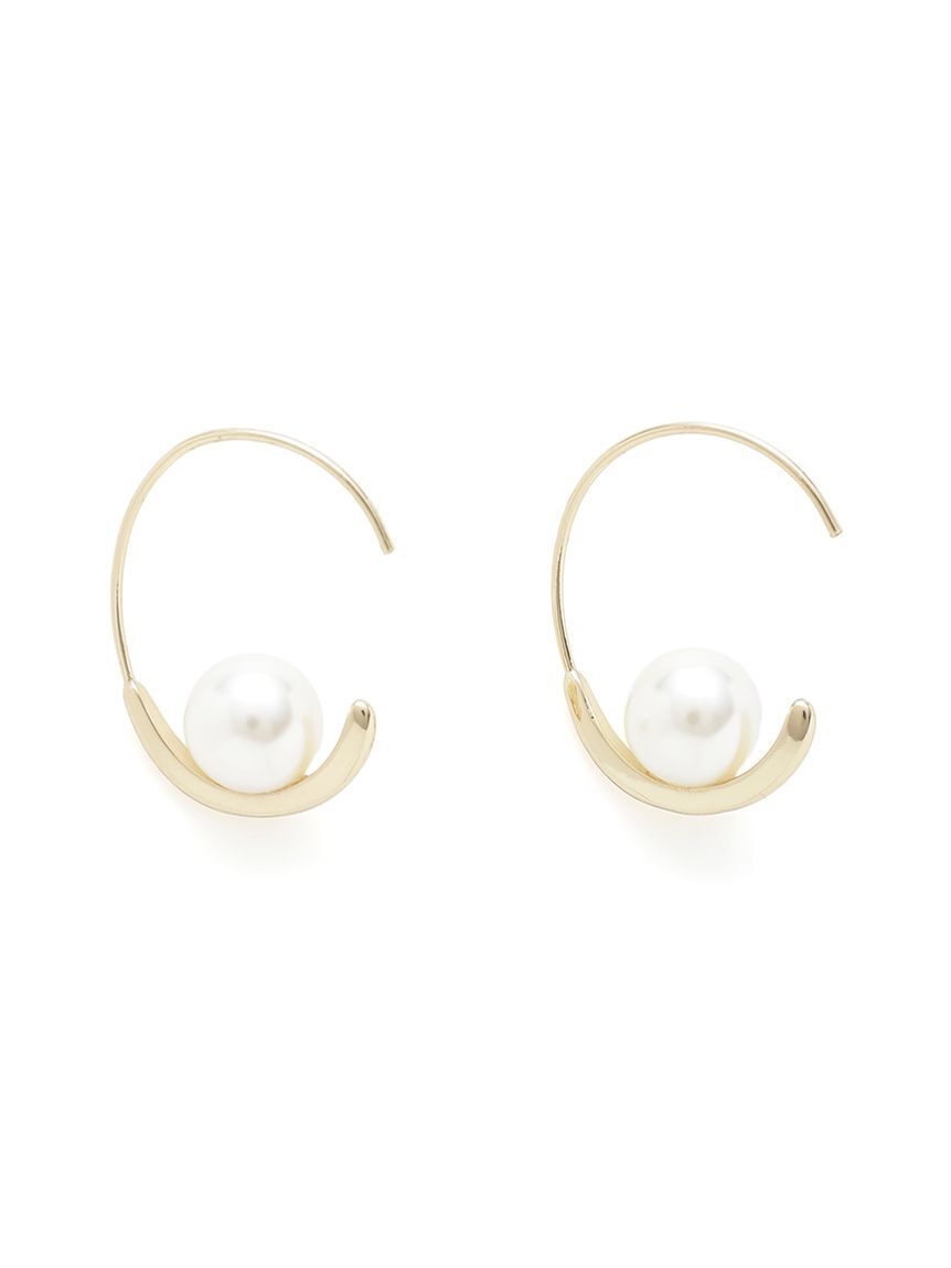 SNIDEL「パールビーズバリエピアス」|ピアス|