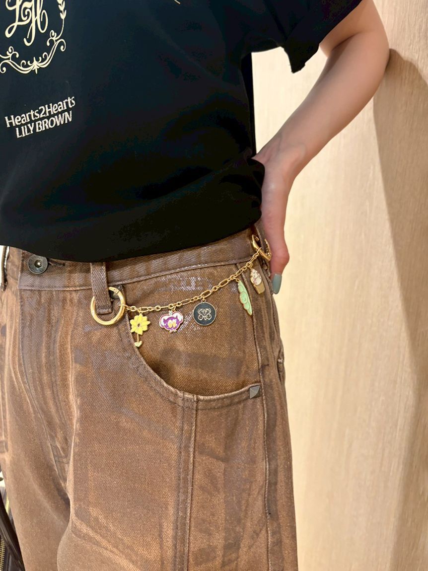 LILY BROWN「【LILY BROWN&times;Hearts2Hearts】メンバーモチーフチャーム」|キーケース|
