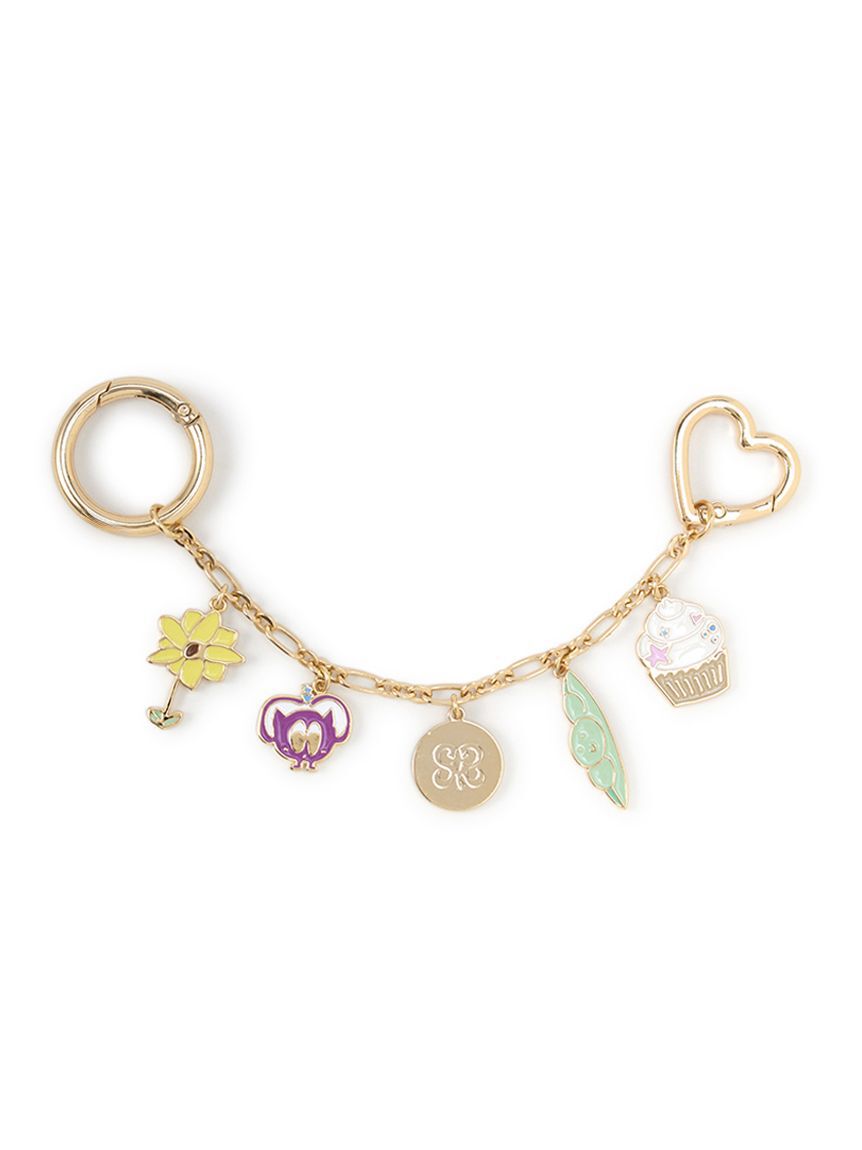 LILY BROWN「【LILY BROWN&times;Hearts2Hearts】メンバーモチーフチャーム」|キーケース|B
