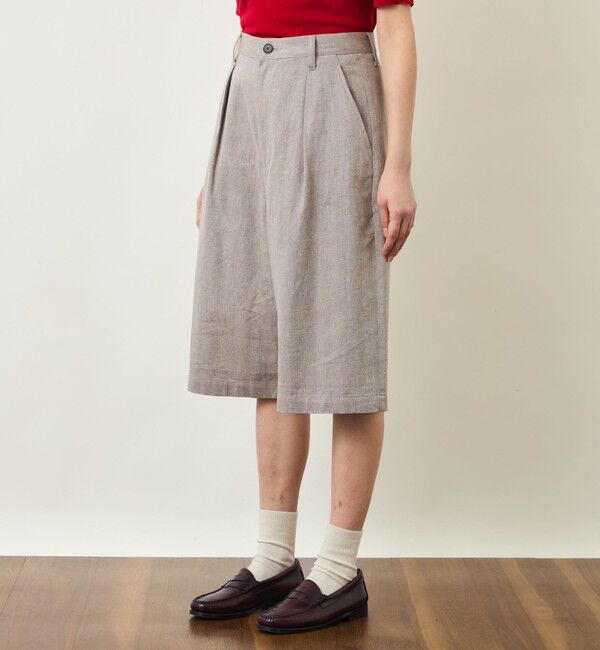 MACKINTOSH PHILOSOPHY「GREY LABEL リネンコットンヘリンボンハーフパンツ」|その他|