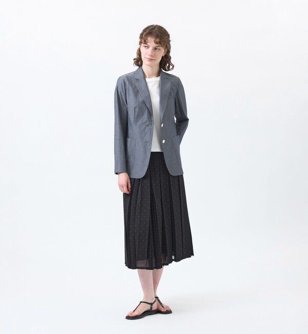 MACKINTOSH PHILOSOPHY「【WEB&一部店舗限定】ハイツイストコットンシャツジャケット」|テーラードジャケット|