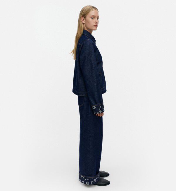 Marimekko「Maridenim Kaanteet Mini Unikko デニムジャケット」|その他|