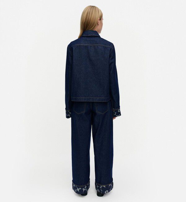 Marimekko「Maridenim Kaanteet Mini Unikko デニムジャケット」|その他|