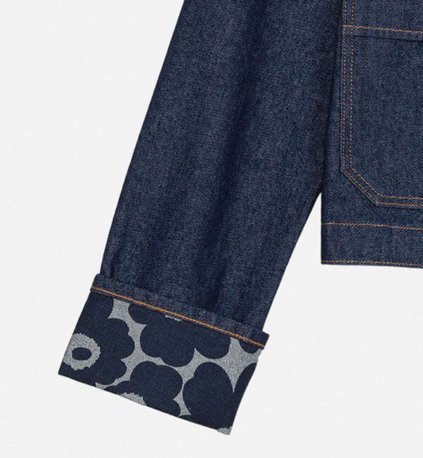 Marimekko「Maridenim Kaanteet Mini Unikko デニムジャケット」|その他|