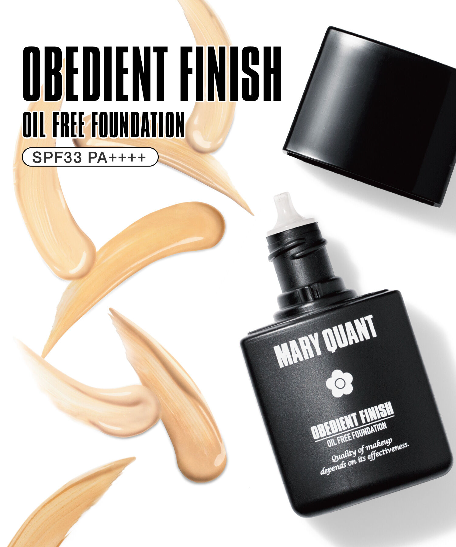 MARY QUANT「オビーディエント フィニッシュ＜リキッドファンデーション＞SPF33　PA++++」|ファンデーション|