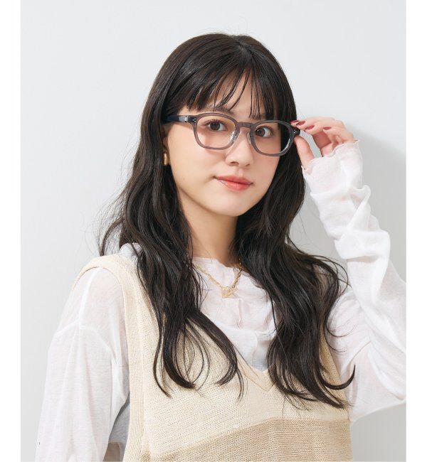  「Zoff|UNITED ARROWS|ウェリントン型 メガネ｜ユナイテッドアローズ プレミアム レンズ交換券付」|メガネ|