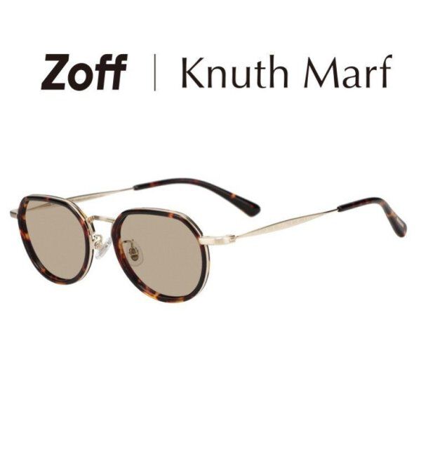  「Zoff｜Knuth Marf ボストン型 サングラス   クラウンパント｜UVカット 紫外線対策｜ユニセックス  」|サングラス|