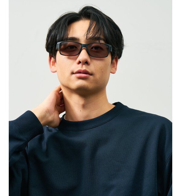  「SUNCUTGlasses/UV100%CUT サングラス カラーレンズ 太縁 紫外線対策 UVカット ユニセックス スポーツ」|サングラス|