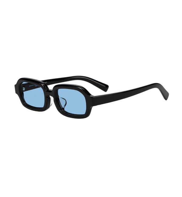 「SUNCUTGlasses/UV100%CUT ウェリントン型 サングラス | カラーレンズ 太縁フレーム  紫外線対策 UVカット」|サングラス|