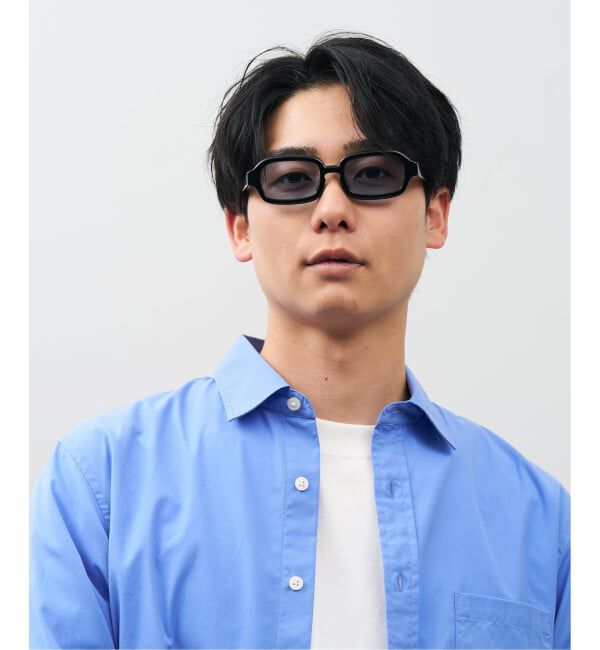  「SUNCUTGlasses/UV100%CUT ウェリントン型 サングラス | カラーレンズ 太縁フレーム  紫外線対策 UVカット」|サングラス|