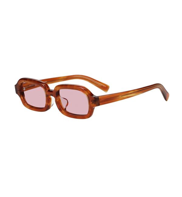  「SUNCUTGlasses/UV100%CUT ウェリントン型 サングラス | カラーレンズ 太縁フレーム  紫外線対策 UVカット」|サングラス|