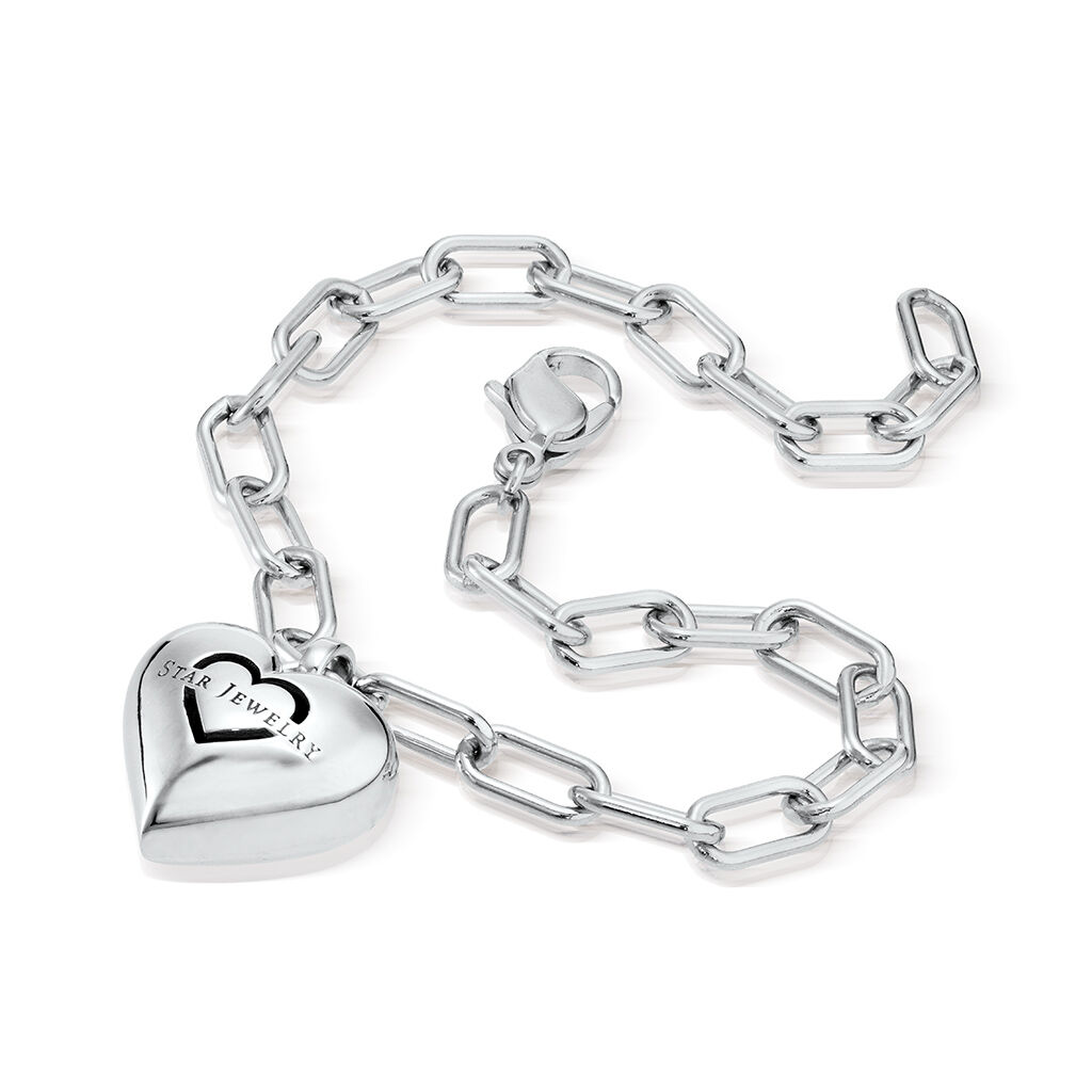 STAR JEWELRY「【80周年限定商品】 PUFFY HEART」|ブレスレット・バングル|