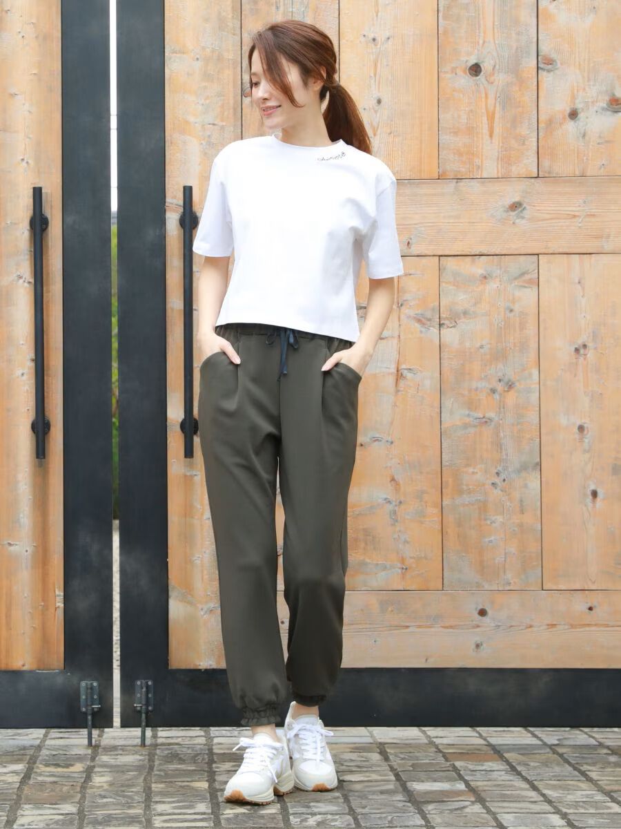 ALBOVE「ALBOVEネックロゴTシャツ」|Tシャツ・カットソー|