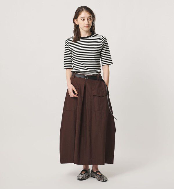 UNITED ARROWS「５分袖 コットン フライス Tシャツ」|Tシャツ・カットソー|