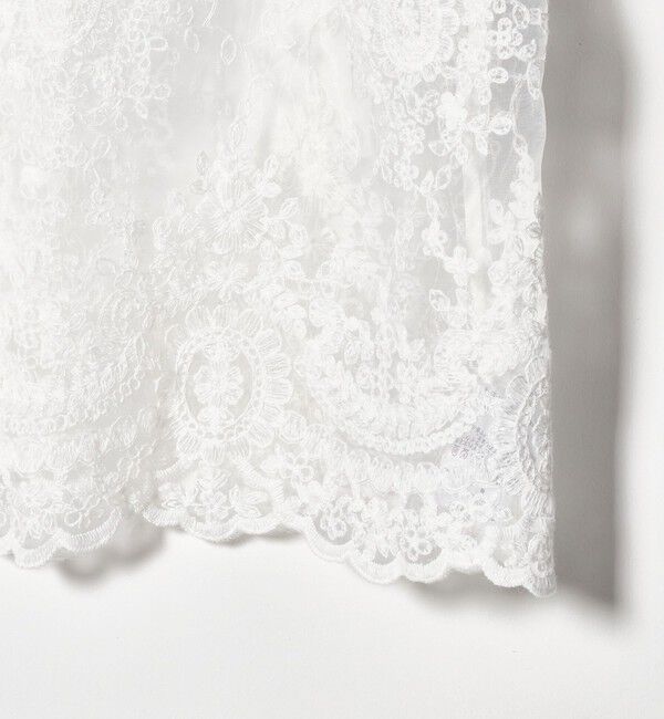 UNITED ARROWS「＜dahl&rsquo;ia＞8分袖 シアーシャツ」|Tシャツ・カットソー|