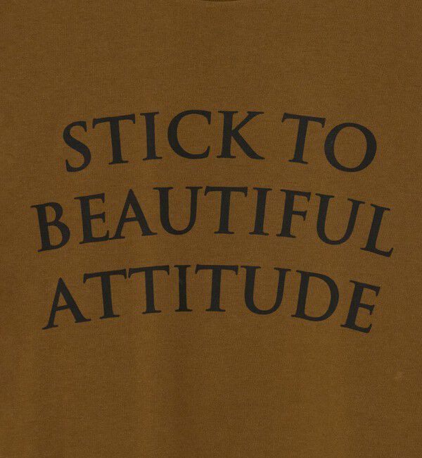 UNITED ARROWS「＜SACRA＞６分袖 レター Tシャツ」|Tシャツ・カットソー|