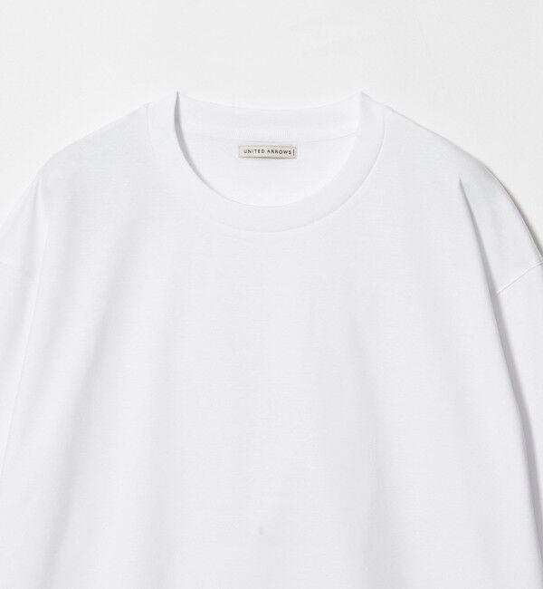 UNITED ARROWS「ポンチ ロングスリーブ Tシャツ デオドラント 抗菌防臭 接触冷感」|Tシャツ・カットソー|